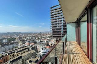 Wohnung mieten in Schnirchgasse, 1030 Wien, Luxuriöses Wohnen mit grandioser Aussicht und Infinity Pool auf den Dach