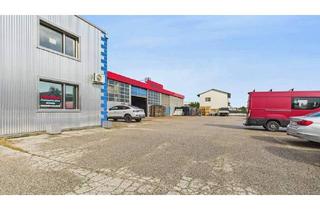 Gewerbeimmobilie kaufen in 4331 Naarn, Halle mit großer Freifläche zur vielseitigen Nutzung inkl Wohnhaus mit 3 Wohnungen