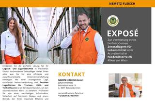 Gewerbeimmobilie mieten in Straße C, 3071 Böheimkirchen, Zur Vermietung eines hochmodernen Zentrallagers für Lebensmittel oder Arzneimittel in Niederösterreich 40km vor Wien