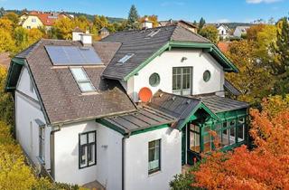 Villen zu kaufen in 3013 Tullnerbach-Lawies, Aufwendig revitalisierte und stilvoll ausgebaute, historische Wienerwaldvilla in Tullnerbach