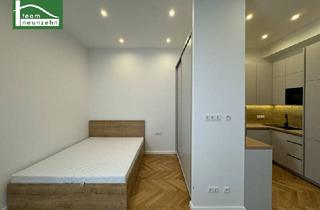 Wohnung mieten in 1030 Wien, All inclusive Miete - perfekt aufgeteilte 1-Zimmer Wohnung - möbliert - 6 Monate befristet. - WOHNTRAUM
