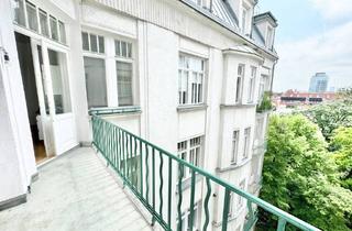 Wohnung mieten in Esteplatz, 1030 Wien, TOPLAGE | TRAUMHAFTE ALTBAUWOHNUNG MIT BALKON | HELLE 4 ZIMMER | U-BAHN-NÄHE