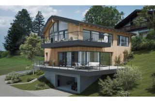 Villen zu kaufen in 4853 Steinbach am Attersee, Baustart erfolgt! Attraktive Neubau-Villa mit Lift und Seeblick