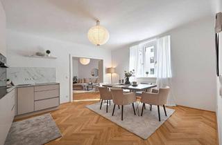 Wohnung kaufen in Salzgries, 1010 Wien, RUHEOASE! Elegante 3-Zimmer-Wohnung im Herzen Wiens – Hochwertiger Erstbezug mit Tischler-Designerküche!