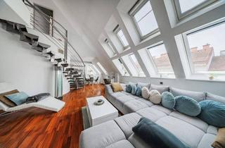Wohnung kaufen in Rennweg, 1030 Wien, LUXURIÖSES WOHNEN ÜBER DEN DÄCHERN WIENS – MODERNE DG-WOHNUNG AUF 2 EBENEN MIT WHIRLPOOL + SAUNA + STELLPLATZ