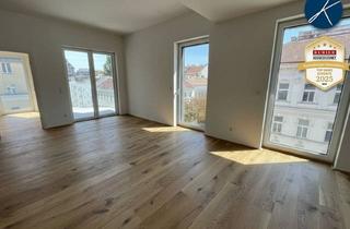 Wohnung mieten in 1100 Wien, *Superprojekt: ''Über den Baumwipfeln" TOP 49 kreisförmig begehbar *MIT ZWEI TRAUMHAFTEN WEST-LOGGIEN*