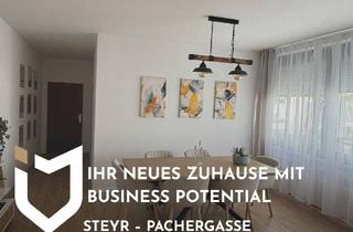 Wohnung kaufen in 4400 Steyr, EIGENTUMSWOHNUNG MITTEN IN STEYR - PACHERGASSEIHR NEUES ZUHAUSE MIT BUSINESS POTENTIAL