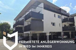 Wohnung kaufen in 4910 Ried im Innkreis, PREISREDUKTION - VERMIETETE ANLEGERWOHNUNG IN RIED IM INNKREIS