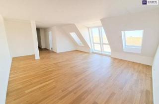 Wohnung kaufen in 1160 Wien, Exklusive 4-Zimmer-Dachgeschosswohnung in revitalisiertem Altbauhaus – Stilvolles Wohnen mit Dachterrasse, Fischgrätparkett, Klimaanlage & Luftwärmepumpe auf modernstem Stand