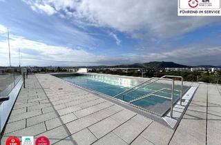 Wohnung kaufen in Ottilie-Bondy-Promenade, 1210 Wien, ✨Top-Neubau mit Urlaubsfeeling: 3-Zimmer Wohnung + Pool + Fitness + Sauna im Haus