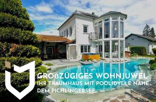Villen zu kaufen in 4030 Linz, GROßZÜGIGES WOHNJUWEL - IHR TRAUMHAUS MIT POOLIDYLLE NAHE DEM PICHLINGERSEE
