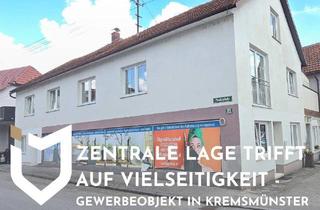 Gewerbeimmobilie kaufen in 4550 Kremsmünster, ZENTRALE LAGE TRIFFT AUF VIELSEITIGKEIT - GEWERBEOBJEKT IN KREMSMÜNSTER