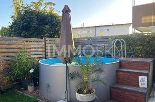 Wohnung kaufen in 4070 Fraham, SINGELTRAUM MIT GARTEN UND POOL - HÜBSCH, GEMÜTLICH UND VOLL MÖBLIERT