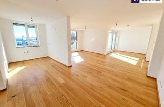 Penthouse kaufen in Klostermanngasse, 1230 Wien, Herbstaktion! Einfach genial! Penthouse auf einer Ebene mit 2 Terrassen + Dachterrasse + 5 Zimmer + Garage + Erdwärme + Ruhelage! Nachhaltig und zukunftssicher investiert!