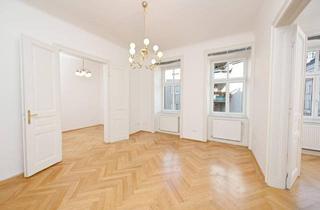 Wohnung kaufen in Goldeggasse 25, 1040 Wien, Stilvolle 4-Zimmer-Altbauwohnung im repräsentativen Eckhaus | Elisabethviertel