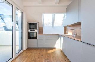 Maisonette mieten in Keplerplatz, 1100 Wien, Erstbezug! Offenes und lichtdurchflutetes Wohnerlebnis mit einzigartigem Blick über die ganze Stadt! 117m2 Dachgeschoss Nähe Hauptbahnhof und U1!