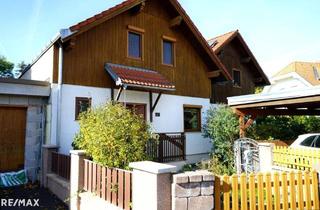 Haus kaufen in 2602 Blumau-Neurißhof, Heimeliges Doppelhaus in Holzbauweise – Wohnen mit Wohlfühlfaktor in ruhiger Siedlungslage!
