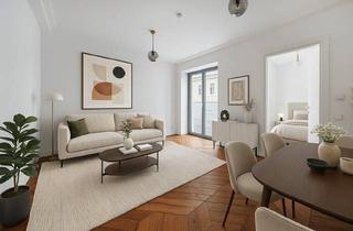 Wohnung kaufen in Rögergasse 14B /3, 1090 Wien, Hofseitiger Erstbezug mit großer Terrasse nächst Donaukanal und Servitenviertel!