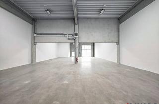 Büro zu mieten in 2100 Korneuburg, Beidseitig andienbare Lager- und Produktionshalle (ca. 286 m²) mit Büro- und Aufenthaltsräumen