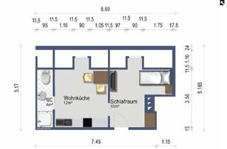 Wohnung mieten in Pflegergasse 14, 5760 Saalfelden am Steinernen Meer, Kleine möblierte Singlewohnung - 520 EUR - alles inklusive, provisionsfrei