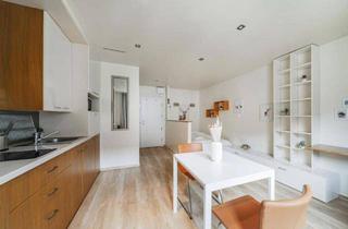 Wohnung kaufen in 1050 Wien, Das Hartmann Smart City Apartment – Möbliert - 1-Zimmer-Juwel im 4. Liftstock!