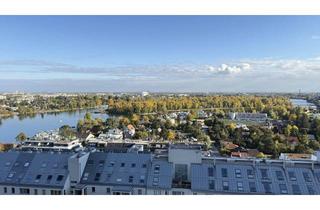 Wohnung mieten in Kratochwjlestraße, 1220 Wien, Teilmöblierte 3 Zimmer mit Klima und verglaster Loggia ***** spektakulärer Weitblick + optionaler Garagenstellplatz *****