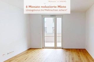 Wohnung mieten in Kremstalstraße 75b, 3500 Krems an der Donau, 2-Zimmer-Wohnung mit Terrasse in Südlage + Umzugsbonus: 6 Monate reduzierte Miete | marena – Wohnen in Krems Haus 75b