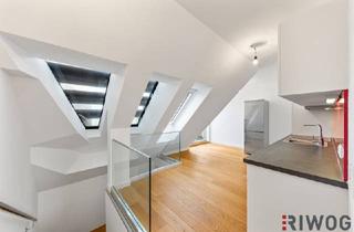 Maisonette mieten in Dresdner Straße, 1200 Wien, Moderne 3-Zimmer DG-Wohnung zwei Außenflächen und Ausblick