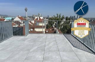 Wohnung mieten in 1100 Wien, *Superprojekt: ''Über den Baumwipfeln" TOP 52 mit Süd-Westausrichtung + PANORAMA-DACHTERRASSE + 360° WIEN-BLICK