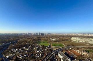 Wohnung kaufen in 1020 Wien, MARINATOWER - 31.Stock - U-Bahn - 3 Zimmer - ca. 90m² NFL - Loggia und Balkon - Möbliert - Top Ausstattung