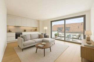 Wohnung kaufen in Barawitzkagasse, 1190 Wien, ZWISCHEN WEINBERGEN UND SKYLINE – Erstbezug - Dachgeschoss - 3 Zimmer - ca. 62 m² - Balkon