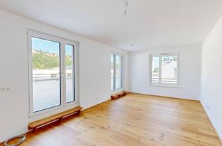 Wohnung mieten in Kremstalstraße 75b, 3500 Krems an der Donau, marena - Wohnen in Krems Haus 75b | 3-Zimmer-Dachgeschoßwohnung mit großer Terrasse