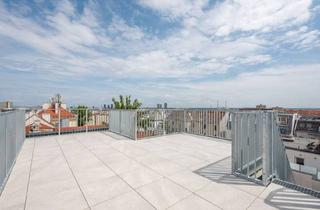 Wohnung mieten in 1100 Wien, ++FonteFlats++ Außergewöhnlicher 4-Zimmer Dachgeschoss-ERSTBEZUG mit großartiger Dachterrasse