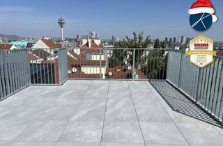 Wohnung mieten in 1100 Wien, *Superprojekt: ''Über den Baumwipfeln" TOP 52 mit Süd-Westausrichtung + PANORAMA-DACHTERRASSE + 360° WIEN-BLICK