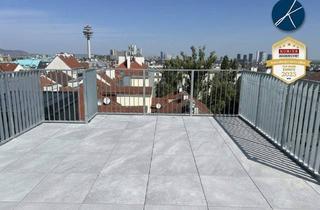 Wohnung mieten in 1100 Wien, *Superprojekt: ''Über den Baumwipfeln" TOP 52 mit Süd-Westausrichtung + PANORAMA-DACHTERRASSE + 360° WIEN-BLICK