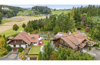 Haus kaufen in 8552 Eibiswald, Luxus Chalet mit Familienwohnhaus (2 Häuser) und Nebengebäuden im Bezirk Deutschlandsberg