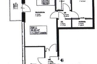 Wohnung mieten in Donau, 1220 Wien, 3-Zimmer-Neubau mit Loggia direkt bei der Donau