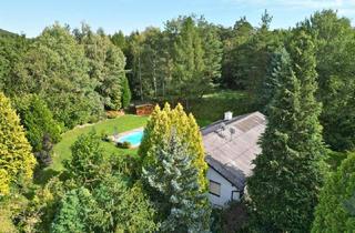 Haus kaufen in 3033 Altlengbach, Waldrefugium in absoluter Alleinlage – uneinsichtiges Anwesen mit Teich, Zen-Pool & ca. 200 m² Wohnfläche