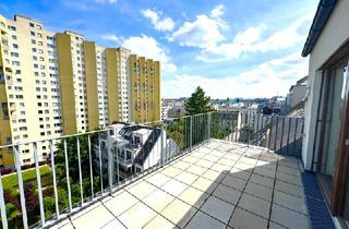 Penthouse kaufen in Donau, 1220 Wien, Penthouse Living beim Donauzentrum & U1! Neubau! große Terrasse! Garage! elektrische Beschattung!