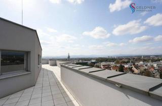 Penthouse mieten in 3100 Sankt Pölten, Traumhaftes Penthouse mit schönstem Ausblick über St. Pölten- ca.104 m² WFL und ca.104 m² Terrasse ab sofort zu mieten - Mietkauf möglich !
