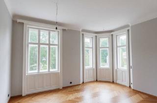 Wohnung kaufen in Grinzinger Straße, 1190 Wien, Altbaujuwel mit 77,66 m² – Erkerwohnung mit Süd-Ausrichtung – Hochwertig generalsaniert mit Mitgestaltungsmöglichkeit – PROVISIONSFREI