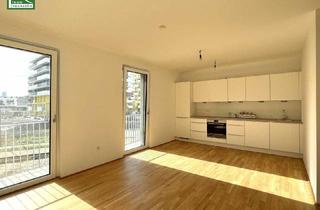 Wohnung mieten in Adelheid-Popp-Gasse 10, 1220 Wien, GRÜNSTÜCK 22 – hochwertige 3-Zimmer Neubauwohnung in bester Lage - ab 01.01.2026 verfügbar!