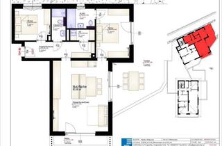 Wohnung mieten in 5531 Eben im Pongau, wunderschöne 3 Zimmer Neubau Wohnung in Sonnenlage in Eben