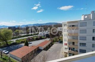Wohnung kaufen in 6850 Dornbirn, Verglaster Balkon mit Blick uf d Ach