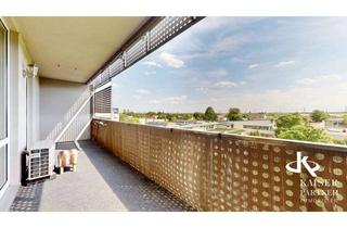 Wohnung kaufen in 1100 Wien, Urbaner Lebenstil in Oberlaa! Sensationeller Weitblick, moderne, offene 3-Zimmer-Wohnung mit großer 12,5m² Loggia!