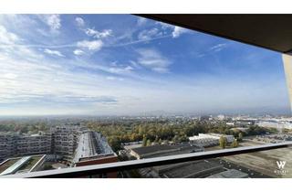 Wohnung kaufen in 1100 Wien, Luxuriöse Neubauwohnung im 15. Stock I ca. 126m² mit großzügiger Loggia & herrlicher Aussicht auf den Wienerberg inkl. Garage