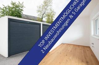 Garagen kaufen in 4523 Neuzeug, Top-Investment für Anleger: Zwei Neubauwohnungen und 5 Garagen als Paket in Sierninghofen-Neuzeug