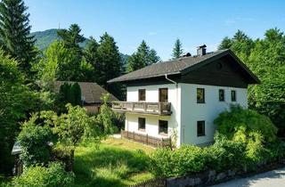 Haus kaufen in 5321 Koppl, Zweitwohnsitzmöglichkeit am Heuberg: Rohdiamant – Garten & Panoramablick