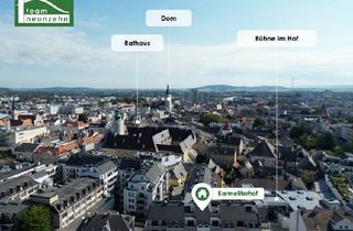 Wohnung mieten in Julius Raab-Promenade, 3100 Sankt Pölten, Moderne 2-Zimmer-Wohnung in idealer Lage! Karmeliterhof - Neubauwohntraum beim Rathausplatz. - WOHNTRAUM
