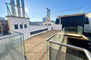 Wohnung kaufen in Donaukanal, 1020 Wien, Über den Dächern Wien´s.....Erstbezug Dachgeschosswohnung mit 3 Schlafzimmern und 2 Bädern beim Donaukanal